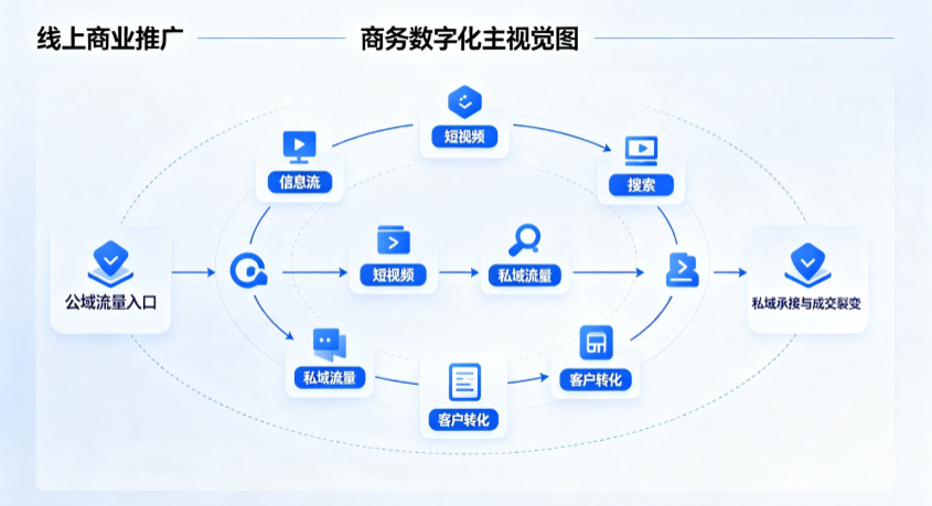 宁明县线上商业推广怎么做？全域流量闭环搭建与低成本转化实战指南