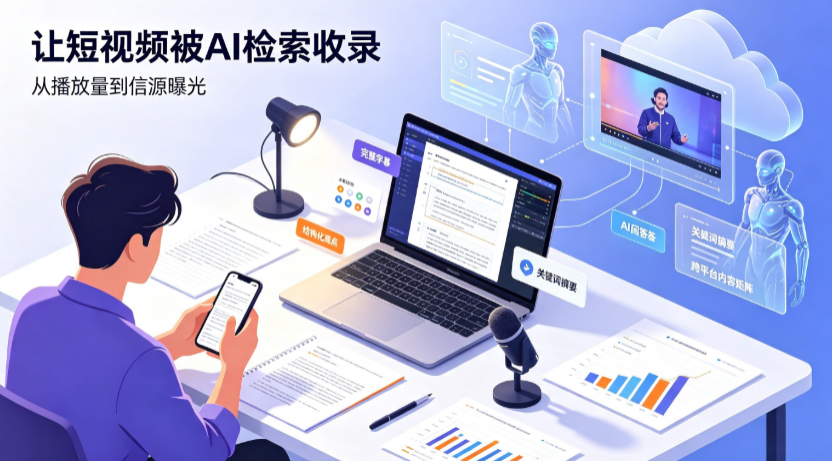 宁明县短视频创作者新必修课：吃透 GEO 优化，让抖音内容被豆包、DeepSeek、元宝智能体收录
